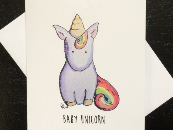 baby unicorn birthday card unicorn birthday card funny