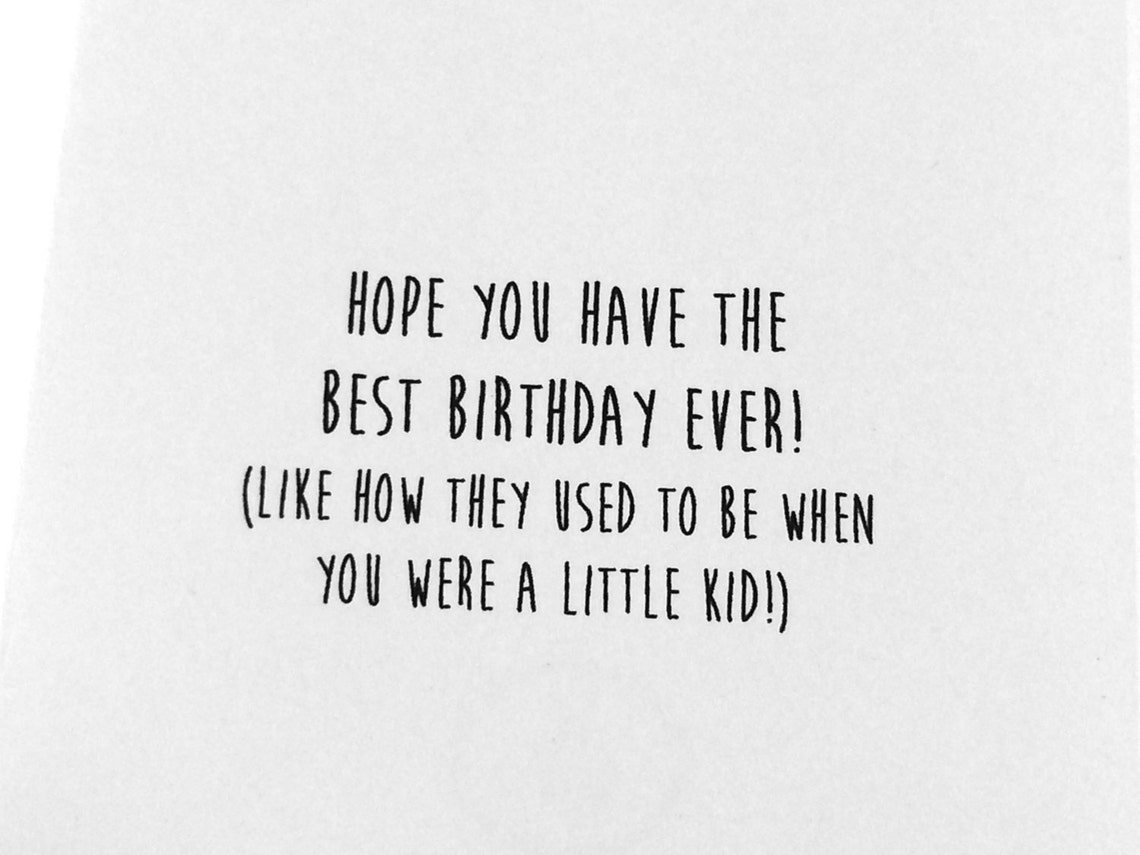 Happy Birthday Hope Your Birthday is as Great as When You Etsy