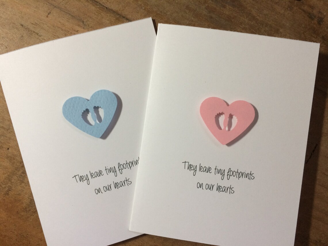 Miscarriage Sympathy Card Miscarriage Card They Leave Etsy