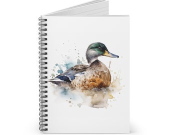 Mallard Duck Spiraal Notitieboekje