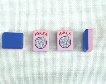 Two Tone Waterproof American Mahjong Set - Pink