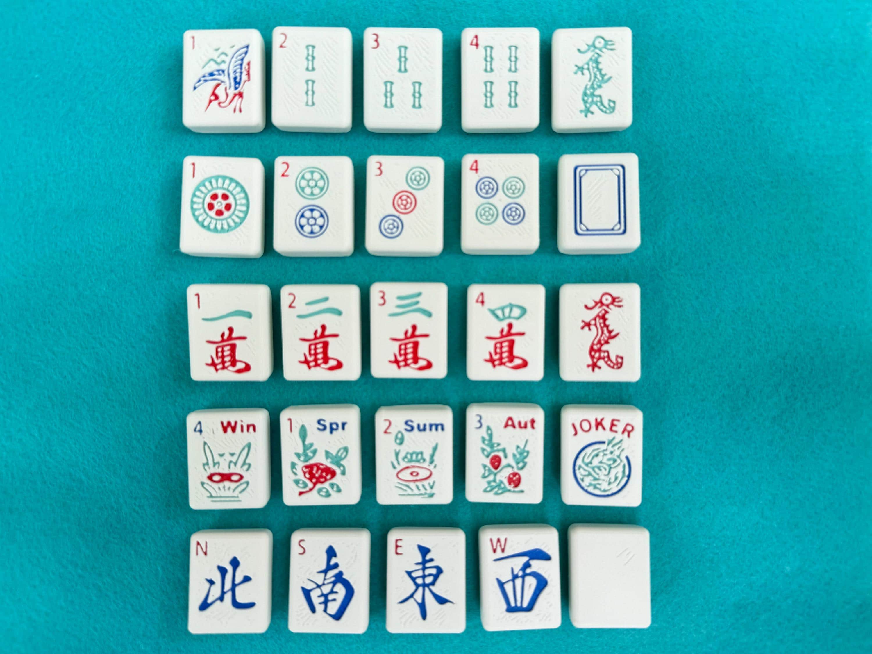 Waterproof American Mahjong Set - Classic