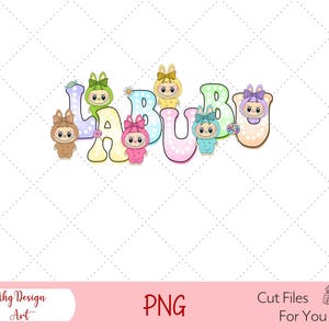 Labubu Designs PNG,Labubu Character Digital File, LA bubu Png