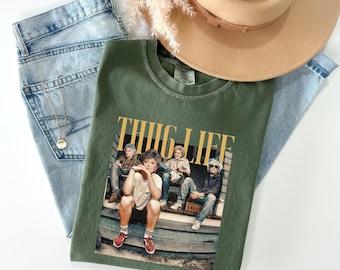 Comfort Colors® Golden Girls Thug Life Shirt, The Golden Girls Fan Shirt, Golden Girls Lover Gift, 80s TV Sitcom, Xmas Gift For Women