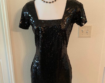 cache sequin dress