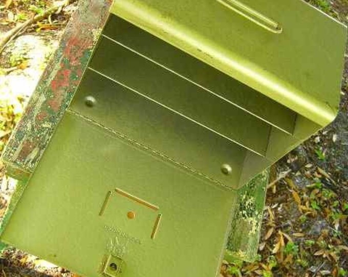 Vintage Brumberger Metal Slide Box With Shelves Industrial Style Etsy