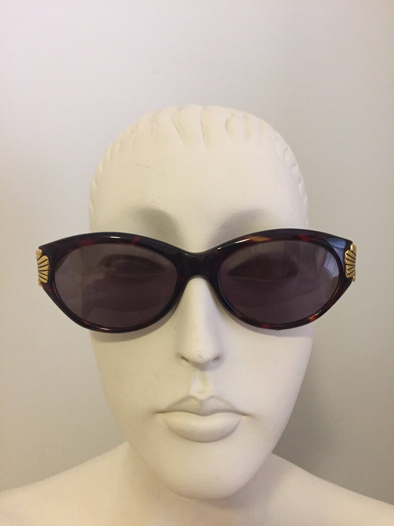 GIVENCHY SUNGLASSES, ITALY G203C, Gold Accents at Modern Logic Bild 5