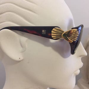 GIVENCHY SUNGLASSES, ITALY G203C, Gold Accents at Modern Logic Bild 2