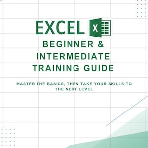 Microsoft Excel Beginner & Intermediate Training Guide, learn Excel,Excel tutorial, formulae cheat sheet,data analysis, excel pivot tables