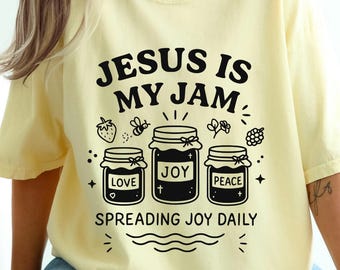 Jesus ist meine Marmelade Christliches T-Shirt: Spiritueller Glaube T-Shirt