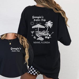Custom Beach Bachelorette Shirts, Beach Bride Shirt, Bachelorette Party Shirt, Bach Club Bachelorette Gift, Beach Bride and Bridesmaid Gifts