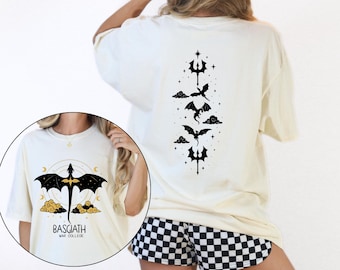 Basgiath War College T-Shirt: Dragon Rider Fourth Wing Tee