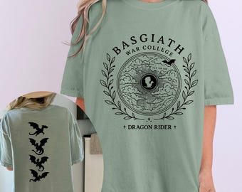 Basgiath War College T-shirt: Fourth Wing Dragon Rider T-shirt