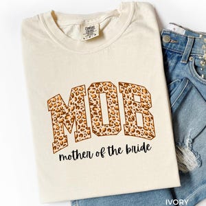 Mother of the Bride Shirt, Toile De Jouy Bridal Party Getting Ready Outfit, Gift From Daughter, Floral MOB Tshirt, Coquette Bride Mama