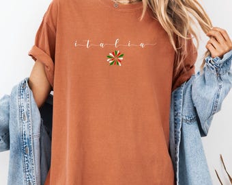 Comfort Colors Italia Country Shirts, Italy Tees, Italian Travel Lover Gifts