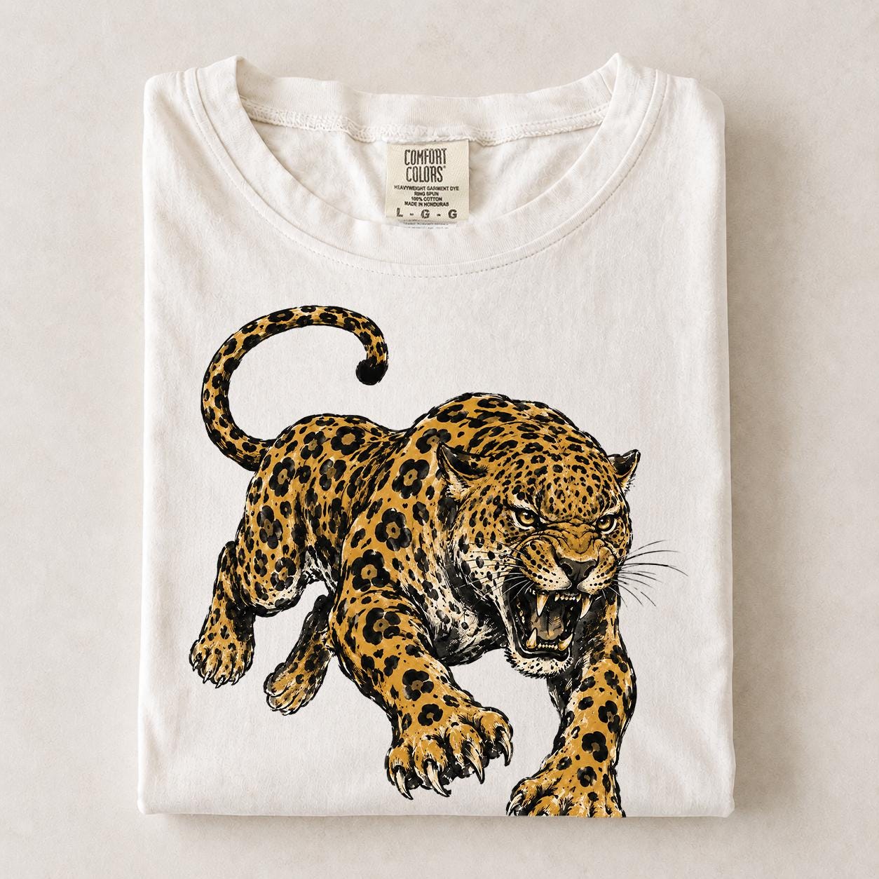 Jaguar Cat T Shirt - Etsy