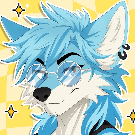 Custom Furry Art Commission | Personalized Anthro Character Portrait (Digital File)