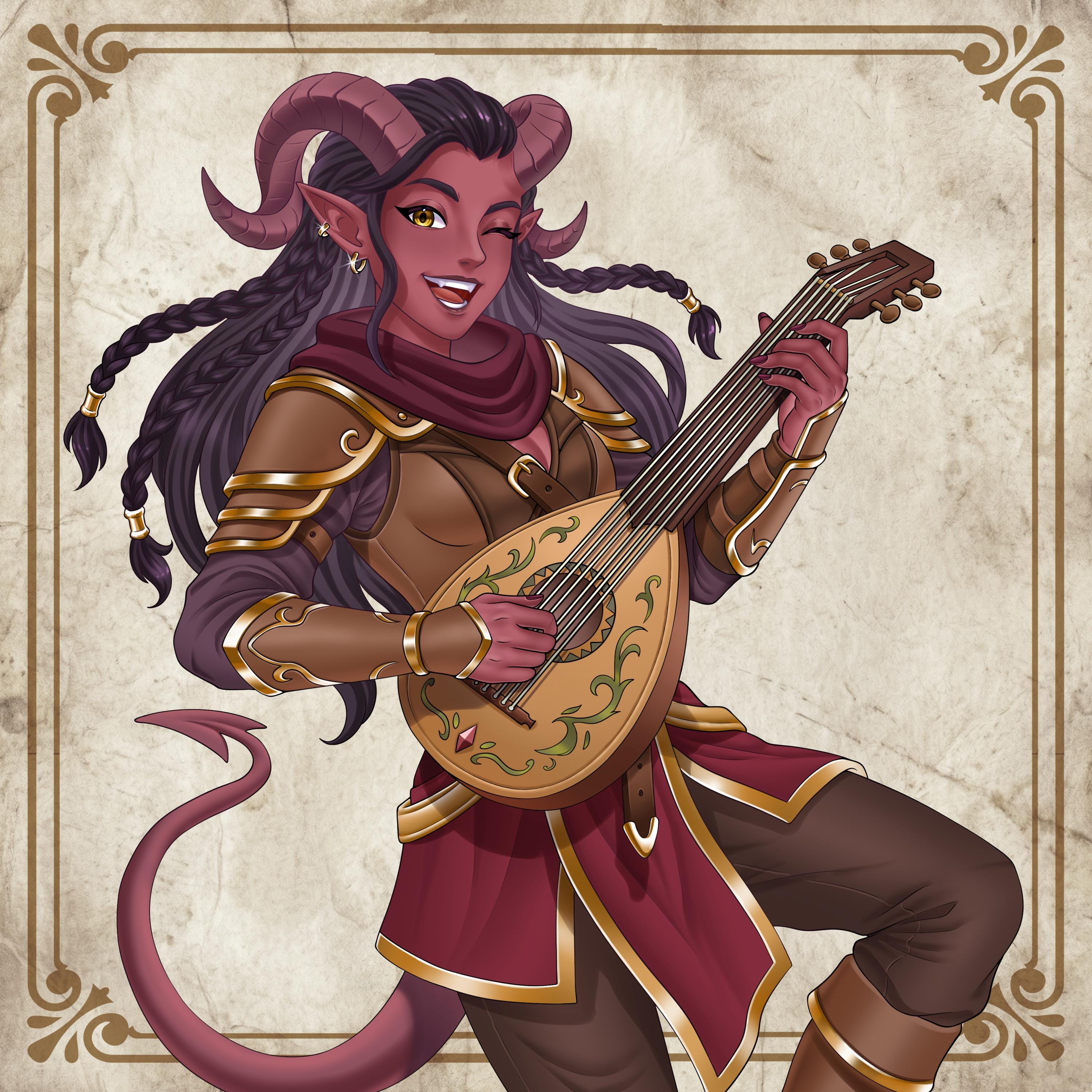 Custom D&D Character Illustration | Fantasy RPG Portrait Commission ...