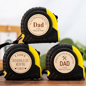 Personalized Measure Tape Measure,Fathers Day Gifts,No One Measures Up Tape Measure,Personalized Gift For Dad,Grandpa Husband Daddy Gifts