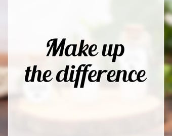 Faites la différence