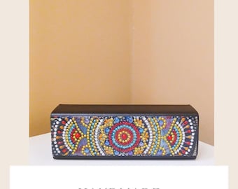 Hard Shell Eyeglass Case | Leather Glasses Holder | Protective Sunglasses Case