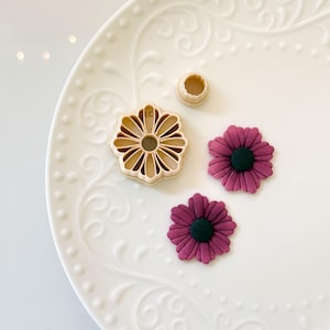 Embossed Flower STL Clay Cutter Digital File