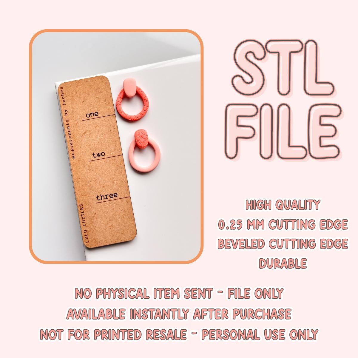 Overlap Folder Files Overlap Set STL Clay Cutter Digital File - Etsy