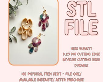 Unique U Dangle STL Clay Cutter