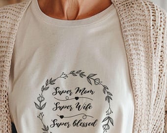 Floral Mother's Day T-Shirt | Gift for Mom | Mother's Day Shirt | Mother's Day Gift | Mom Shirt | Happy Mother's Day Tee | Mom Gift