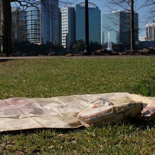 Mother Earth Tones  Patchwork Picnic and Beach Blanket from InYourBones