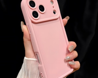 Candy Color Soft TPU iPhone Case: Shockproof Silicone Phone Cover