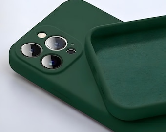 Official Silicone iPhone Case: Solid Color, Drop Protection