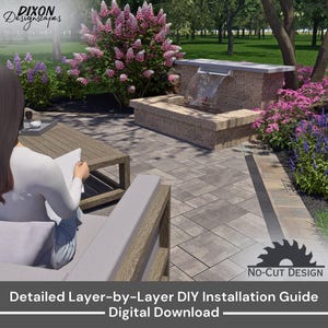 2 &#39;Überlaufwasserspiel Design - DIY Wasserspielplänen - Schritt-für-Schritt Installationsanleitung - Digitaler Download