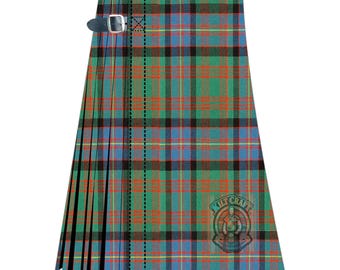 Kilt antiguo CLAN Cochrane para hombre - Kilt tradicional escocés de las Tierras Altas de 8 yardas - 16 oz - Tartán - Talla personalizada