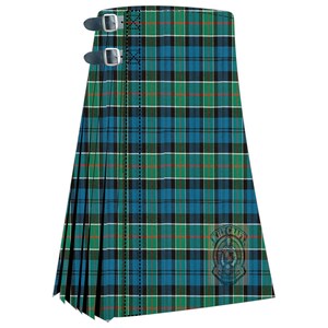 CLAN Colquhoun oude mannenkilt 8-yard traditionele Schotse Highlander-kilt 16-oz-tartan op maat gemaakt