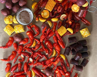 Partihandel Cajun Seafood Boil Wax Melts | Louisiana Crawfish Doft | Crawfish Boil Decor | Storbeställning