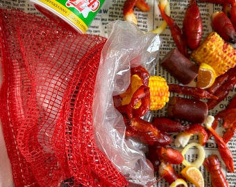 Cajun Seafood kokvax smälter - Louisiana kräftdoftljus - Kräftdekorationer - Kräftdekor - Kräftkokning - Kräftor - Hummer
