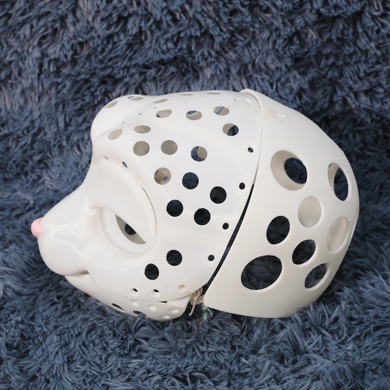 Bunny Skull Fursuit Mask Base DIY Rabbit Head With Movable Jaw Eyelids ...