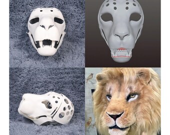 ケモノファースーツヘッド：動く顎、頭蓋骨ベースコスプレ - Etsy 日本