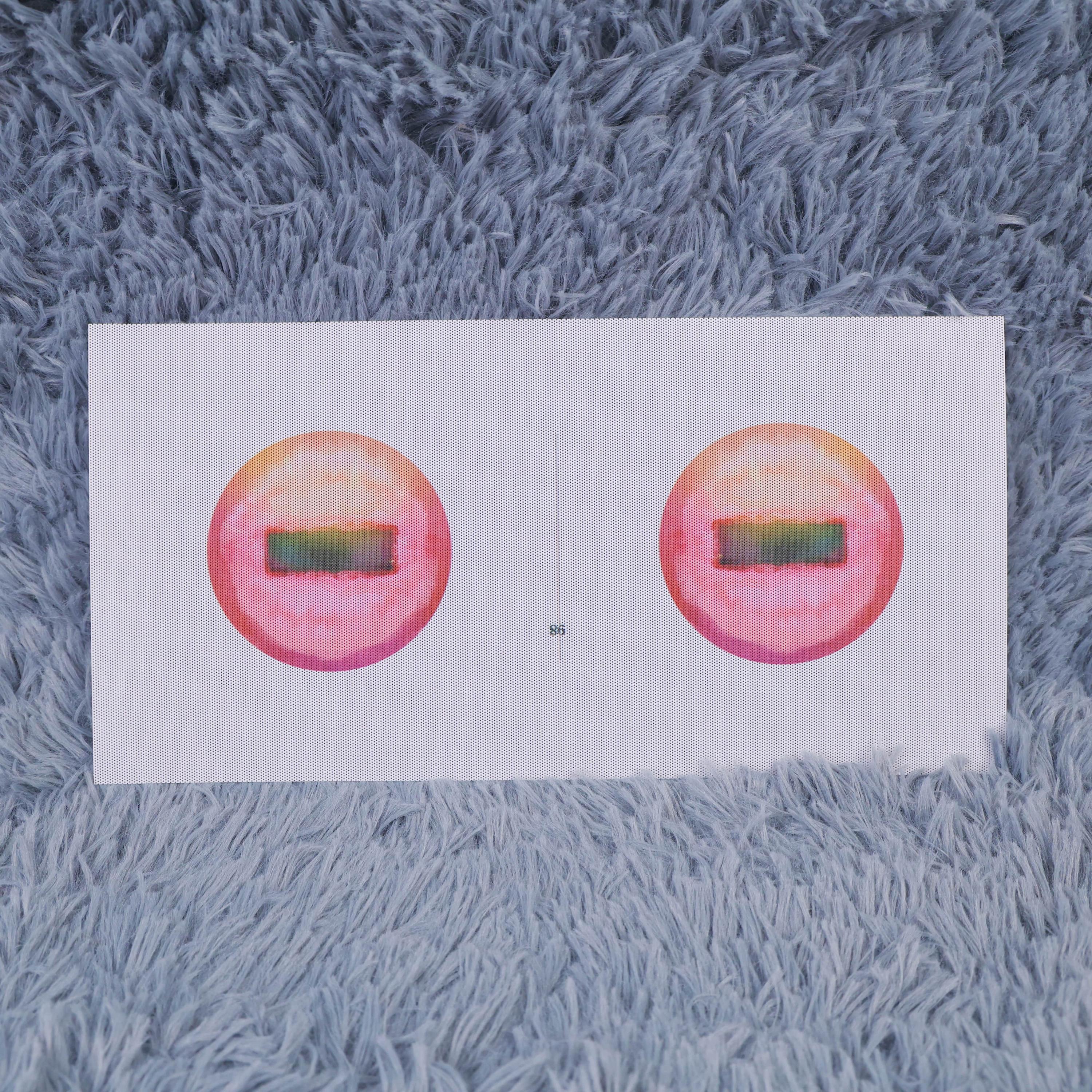 Realistic Goat Eye Inserts Rectangular Pupil Mesh Vision Panels Furry ...
