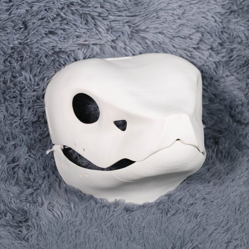 Snake Skull Fursuit Base Detachable Jaw Retractable Fangs Python Viper ...