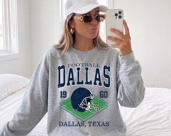 Vintage Dallas Football Sweatshirt, Dallas Football Shirt, Dallas Shirt gifts for fans, Men's And Women's Shirts