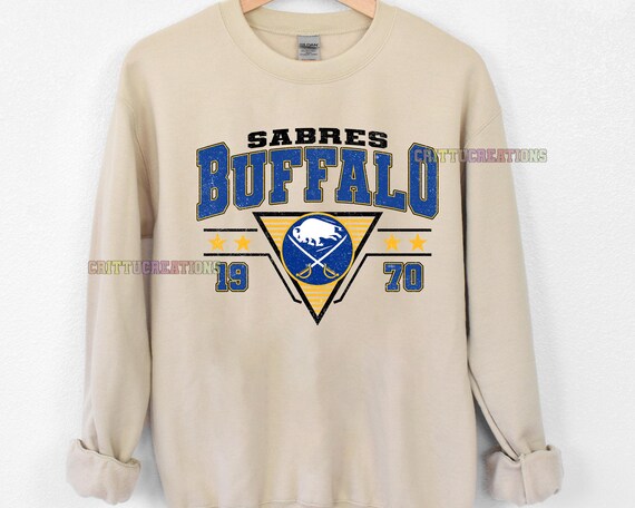 Sudadera vintage Buffalo Sabres/Camiseta de hockey de Buffalo
