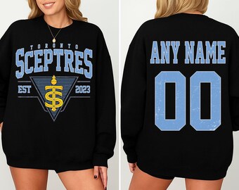 Personalized Toronto Sceptres Hockey Shirt, Toronto Sceptres Hockey Women, Vintage Hockey Shirt