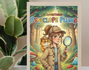 Kindermysterieverhaal pdf | De avonturen van rechercheur Penelope Plumb | Afdrukbaar boek om in de klas en thuis te lezen
