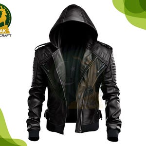 Men's Leather Jacket | Winter Jacket | Urban Ninja | Biker