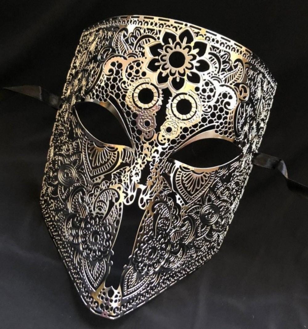 XWGlory Maschere Per Il Viso Con Stampa Divertente 3d Per Uomo Donna - Foto 2