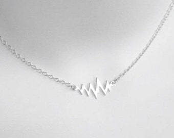 Heart Palpitations, PVCS, PACS, SVT, Awareness, Support, Menopause, Perimenopause, Jewelry, Necklace, Charitable Giving, Heartbeat, Medical