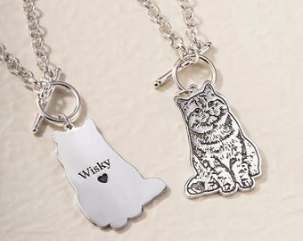 Custom Pet Portrait Bracelet, Personalized Pet Photo Bracelet, Pet Memorial Jewelry, Dog Cat Bracelet, Gift for Pet Lover or Her