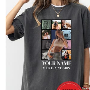 Custom Eras Tour Shirt, Personalized Your Image Eras Tour Shirt, Personalized Eras Tour Shirt, Customized Vintage Shirt, Change Your Design